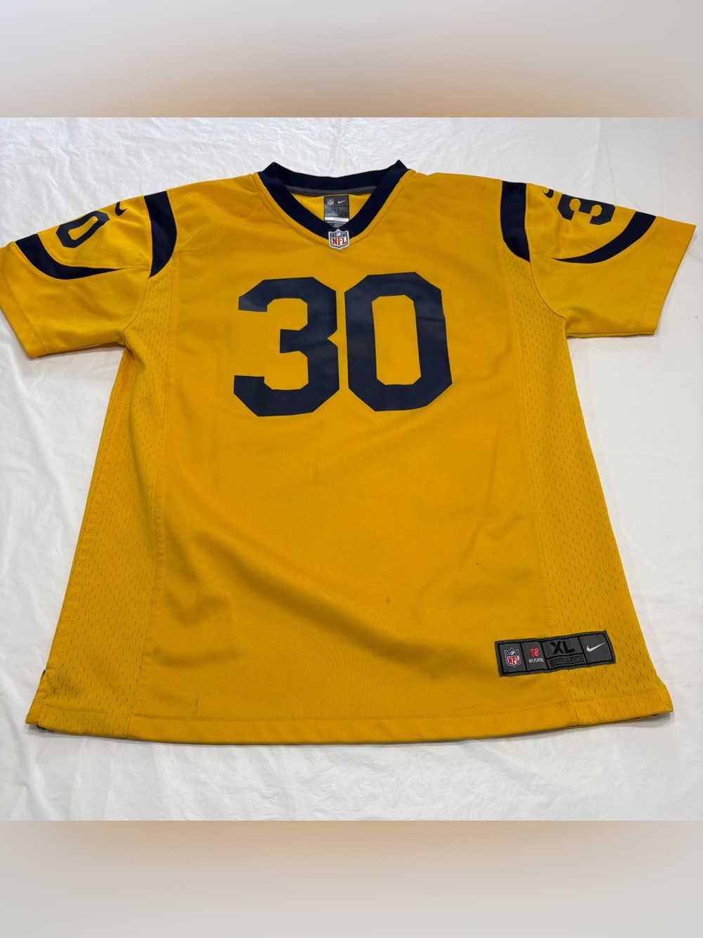 Nike Los Angeles Rams Todd Gurley II #30 Jersey Youth XL 18/20 Stained